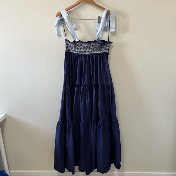 NWOT Bluebell Solid Maxi Dress in Eclipse Size M - Picture 7 of 13